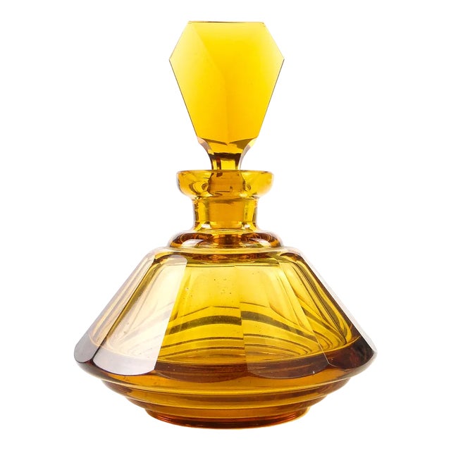 Czechoslovakian Art Deco Carafe from Moser, 1930s For Sale