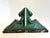Stunning pair of original antique Art Deco ''Reading Ladies" bookends by Max Le Verrier 1920. Patinated spelter with...