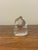 Vintage Mid-Century Modern Swedish Art Glass Owl Sculpture, Signed For Sale In Miami - Image 6 of 7