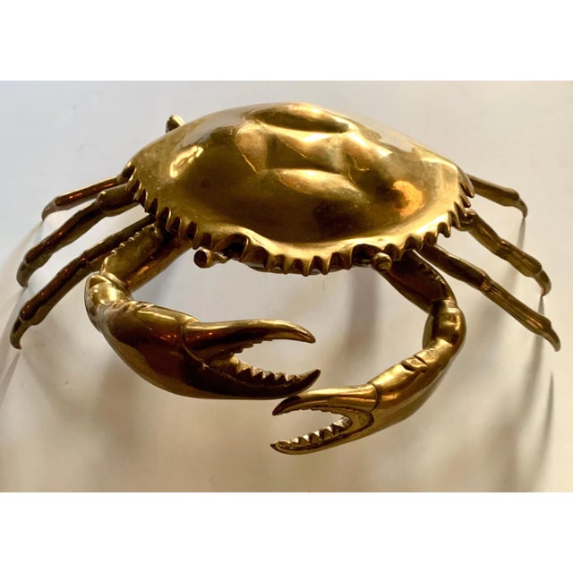 Mid 19th Century English Brass Lidded Crab Box For Sale - Image 10 of 13