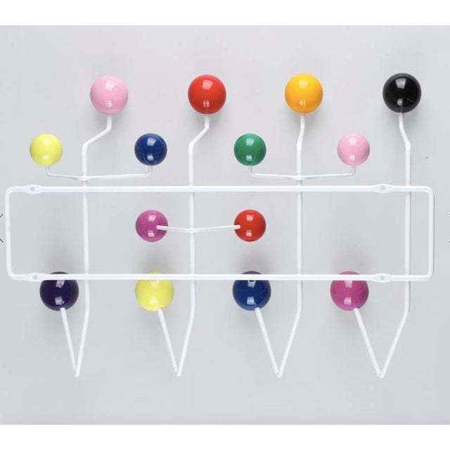 Hang It All Yellow Edition Wall Coat Rack by Charles Eames and Ray Eames for Vitra For Sale - Image 3 of 5