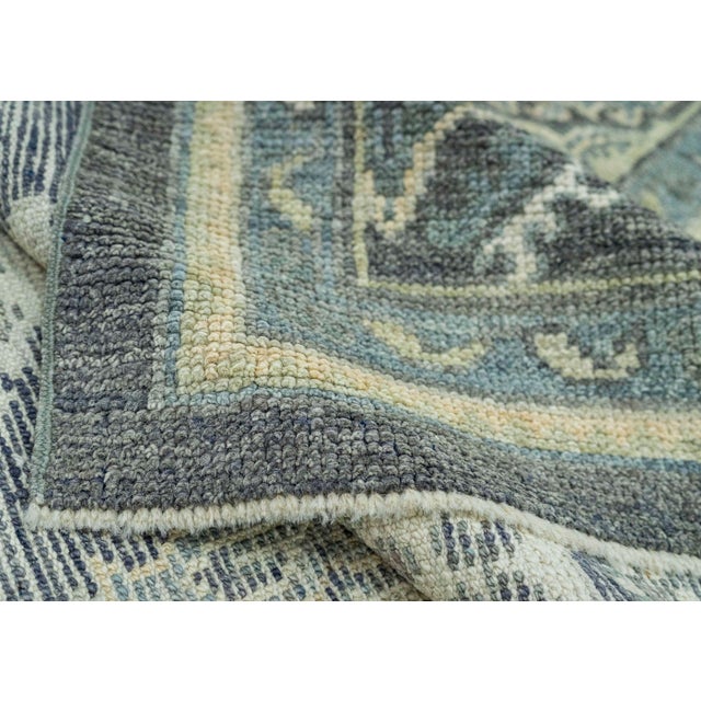 Early 21st Century Turkish Oushak Rug 2'11" x 17'11" #20253 For Sale - Image 5 of 8