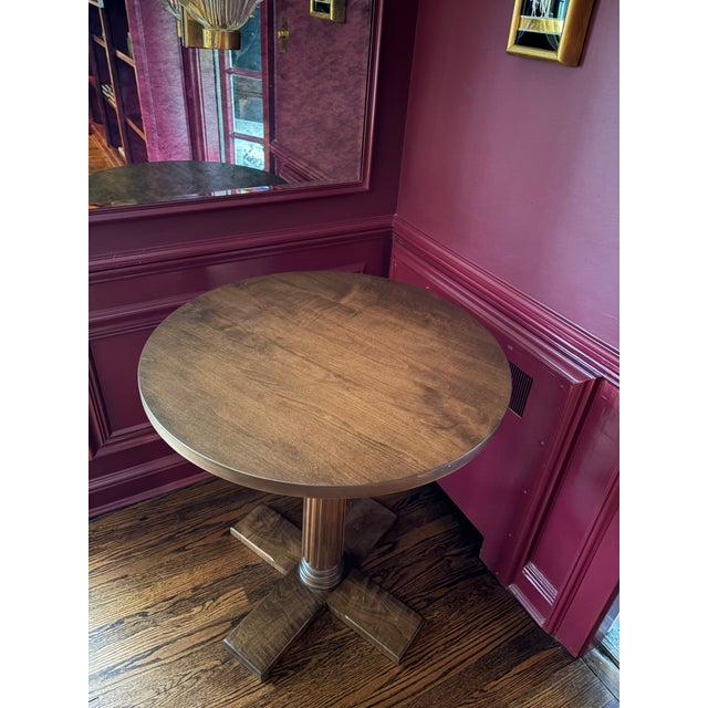 Custom Dunes and Duchess Wood Pub Table/Side Table For Sale - Image 9 of 9