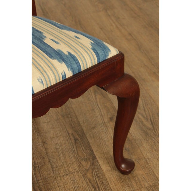 Henkel Harris Queen Anne Style Mahogany Dining Side Chair For Sale - Image 11 of 13