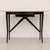 Contemporary Mid-Century Modern Ebonized Console Table in Black Wood and Marble by Ico Parisi For Sale - Image 3 of 9