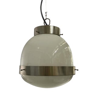 Mid-Century Modern Italian Delta Pendant Light attributed to Sergio Mazza for Artemide, 1950s For Sale