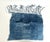 Vintage Indigo Blues Envelope Lumbar Down Pillow For Sale - Image 10 of 11