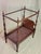 1950s Salesman Sample Mahogany 4 Poster Bed Scaled Down Model For Sale - Image 4 of 7