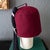 Masonic Shriner Hillah Fez of Burgundy Wool Sequins and Tassel For Sale - Image 11 of 18