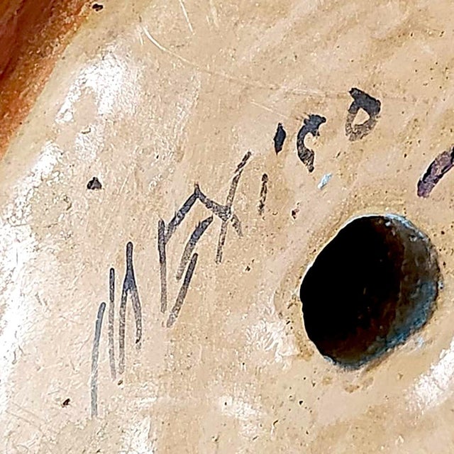 1960s Tonalá Mexico Ceramic Bird Figurines, a Pair For Sale - Image 11 of 11