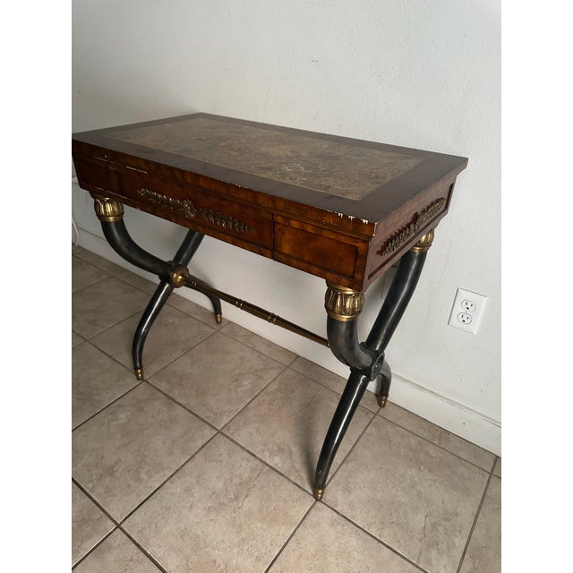 Mid 20th Century Maitland-Smith Mid-Century Writing Desk For Sale - Image 15 of 16