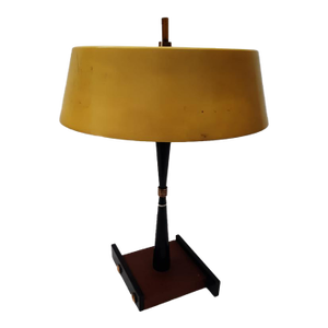 Vintage Yellow Table Lamp
