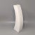1960s Space Age White Vase attributed to Franco Pozzi, 1970s For Sale - Image 5 of 9