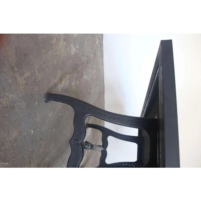 Early 21st Century Steel Top Machine Lathe Base Table For Sale - Image 5 of 7