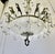Arts and Crafts Crystal Bowl Chandelier, 1920s For Sale - Image 10 of 10