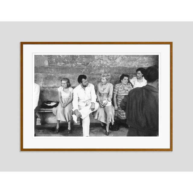 Modern Director and Star 1952 by Slim Aarons Framed For Sale - Image 3 of 3