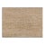 High Quality Hand Knotted Light Tan Jute Loop Pattern Solid Rug 5x8Ft. For Sale