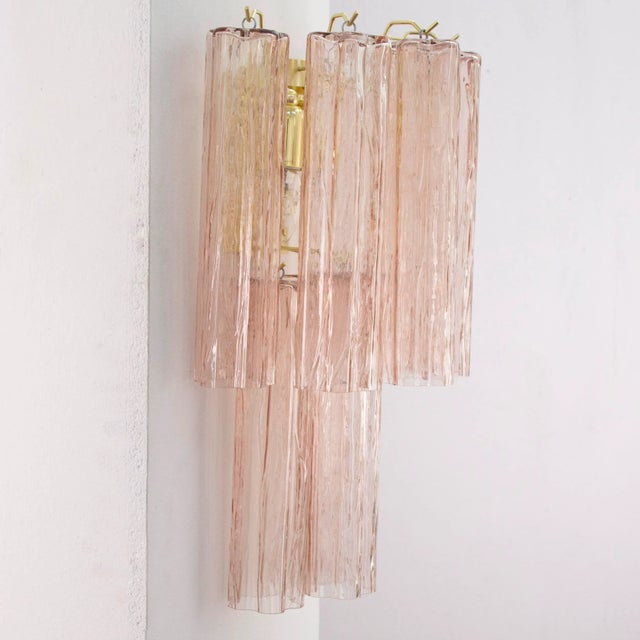 Large Wall Light in Murano Glass, Italy, 1990s For Sale - Image 9 of 11