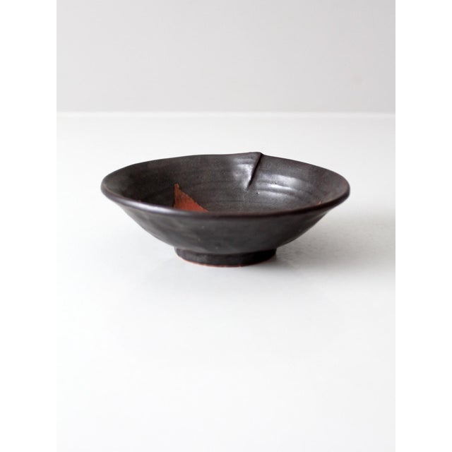 Vintage Studio Pottery Bowl For Sale - Image 9 of 9