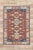Brick Red Vintage Persian Shiraz Kilim Rug - 04'03 X 06'01 For Sale - Image 8 of 9