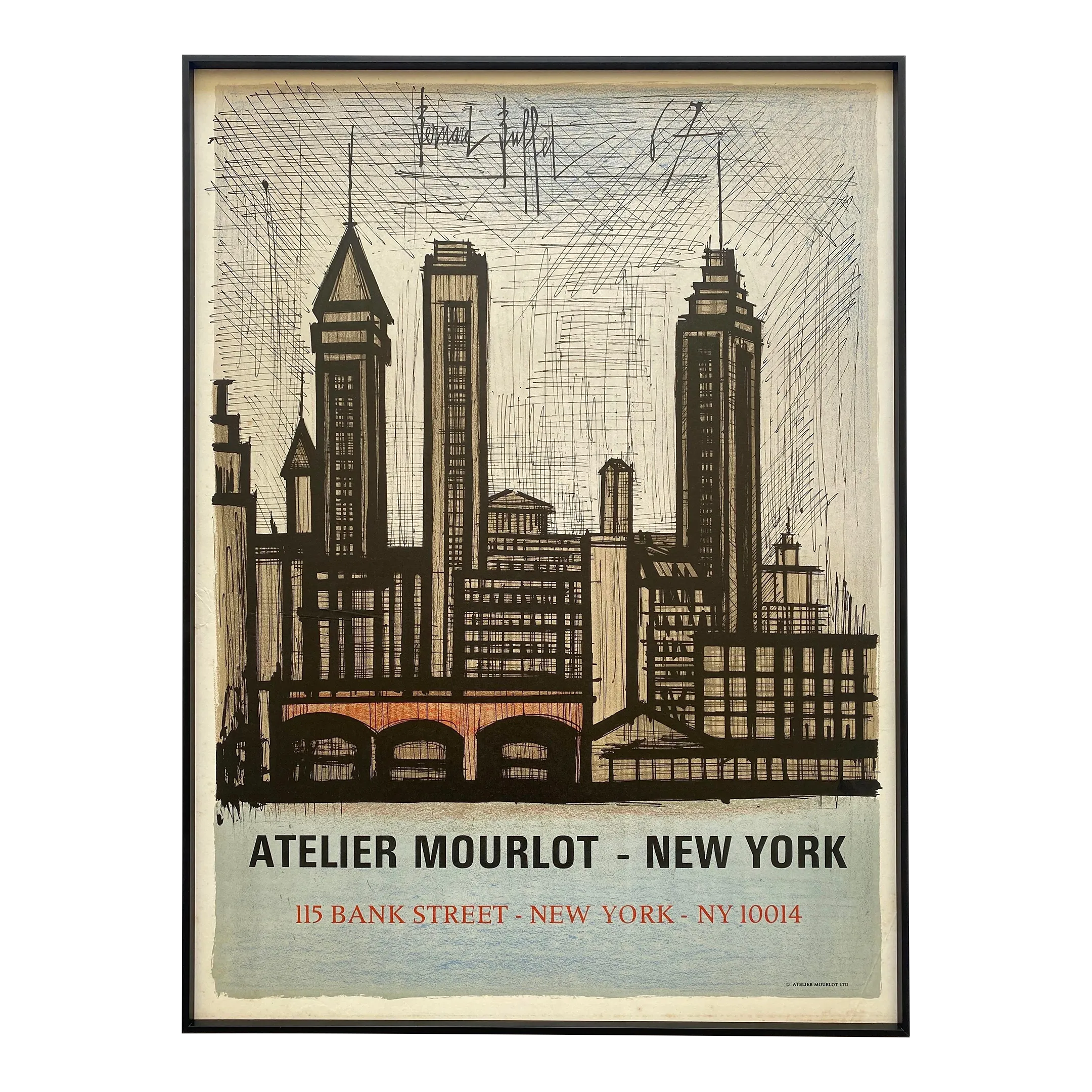 アート・デザイン・音楽 BERNARD BUFFET MAURICE GALERIE Bernard Buffet Galerie Maurice Garnier – Goldmark