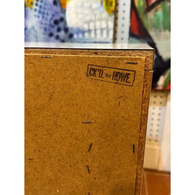 1970's Yellow and White Campaign Colormates Nightstand Attributed to Morris of California For Sale - Image 12 of 12