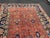 Textile Early 20th Century Persian Rust and Navy Blue Mahal Ziegler Rug For Sale - Image 7 of 8