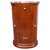 A fine Art Deco bar cabinet. Amboyna with marble top and bone escutcheons. Interior with mirrored surfaces, patinated...