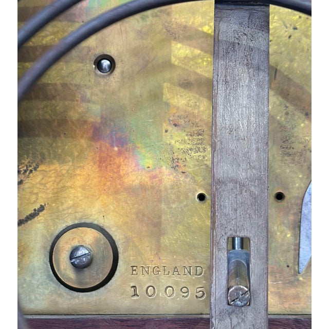 J.J. Elliot Mahogany Grandfather Clock for Tiffany & Co. 1915 For Sale - Image 11 of 12