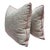 Add a playful pop to your space with this chic pair of throw pillows. Featuring a modern gray-white spotted pattern on a...