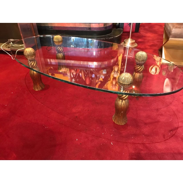 Phyllis Morris Regency Style Phyllis Morris Tassel Coffee Table For Sale - Image 4 of 8