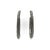 Modern 1990s 18k White Gold Black and White Diamond Hoop Earrings - 2 Pieces For Sale - Image 3 of 6