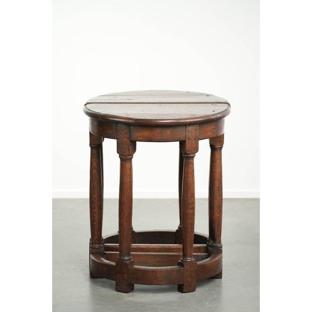 Antique English Side Tables, 1800s, Set of 2 For Sale - Image 4 of 12