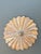 Mid-Century Modern Vintage Carved Wood Sunburst Wall Medallion For Sale - Image 3 of 12