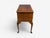 Queen Anne, Lowboy Writing Desk, Crotch Mahogany Veneer, Walnut, England, 19th C. For Sale - Image 9 of 16