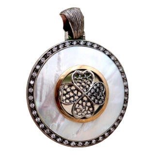 Pendant in Silver For Sale