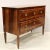 Italian 18th Century Italian Walnut Two Drawer Commode with Tapered Legs For Sale - Image 3 of 11