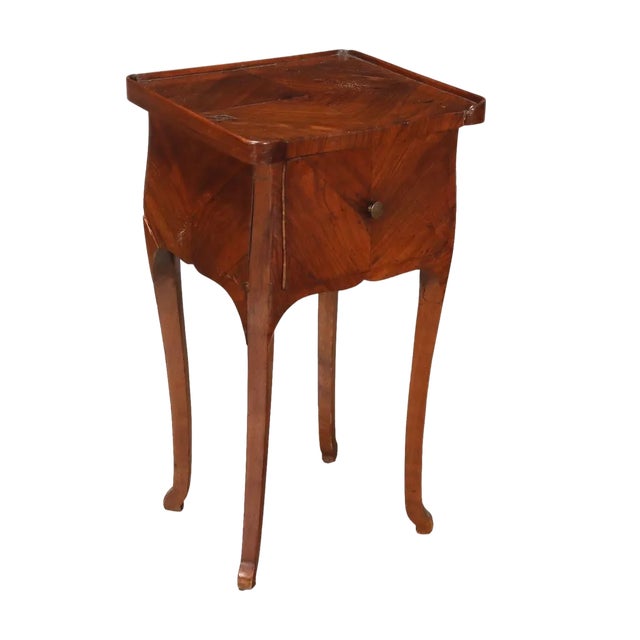 Side Table in Walnut For Sale