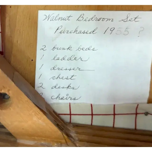 Wood Mid Century Side Chair - Desk Chair, Signed Johnson-Carper Furniture For Sale - Image 7 of 8