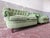 Vintage Chesterfield Style Sofas in Green Fabric, Set of 2 For Sale - Image 6 of 15
