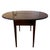 Late 20th Century, Mahogany, Hepplewhite Style, Pembroke, Folding Side Table For Sale - Image 9 of 14