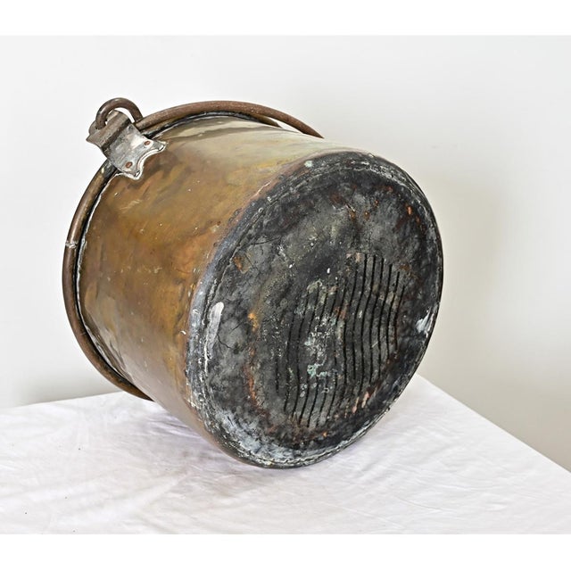 French 19th Century Copper Cooking Pot For Sale - Image 9 of 10