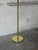 1960s Brass Swing-Arm Floor Lamp With Pleated Shade Danish Mid-Century Modern 1960s For Sale - Image 5 of 11