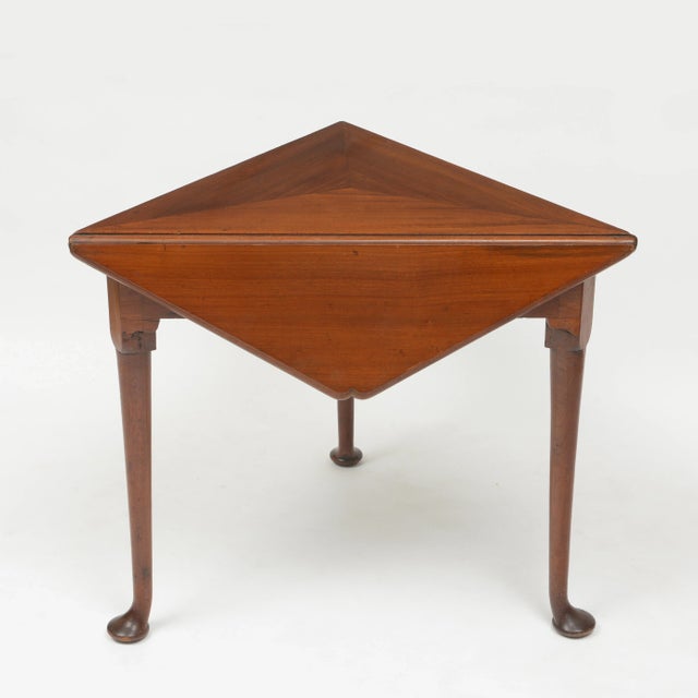 Early 18th Century Mahogany Envelope Table For Sale - Image 9 of 10