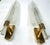 Metal Large Brass and Crystal Sconces attributed to Andre Arbus and Veronese, 1950s, Set of 2 For Sale - Image 7 of 13