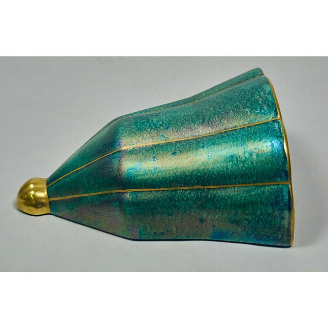 Josef Ekberg Art Deco Wall Pocket Vase for Gustavsberg Chairish