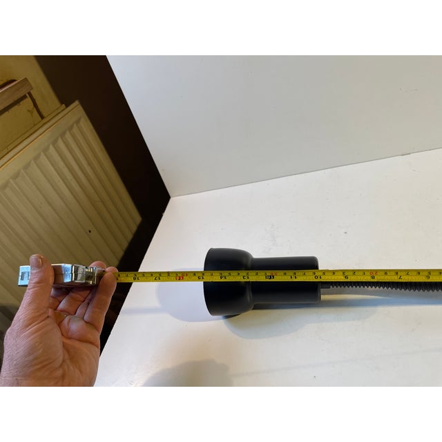 Black Vintage Black Louis Clamp Wall Lamp from Louis Poulsen, 1970s For Sale - Image 8 of 10