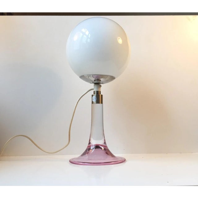 Vintage Fanfare Table Lamp by Royal Copenhagen & Holmegaard, 1980s For Sale - Image 6 of 6