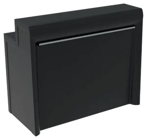 Straight Black Lacquered Classe Bar by Mowee
