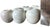1990s 1990s Collection of Solid White Marble Apples - Set of 9 For Sale - Image 5 of 6